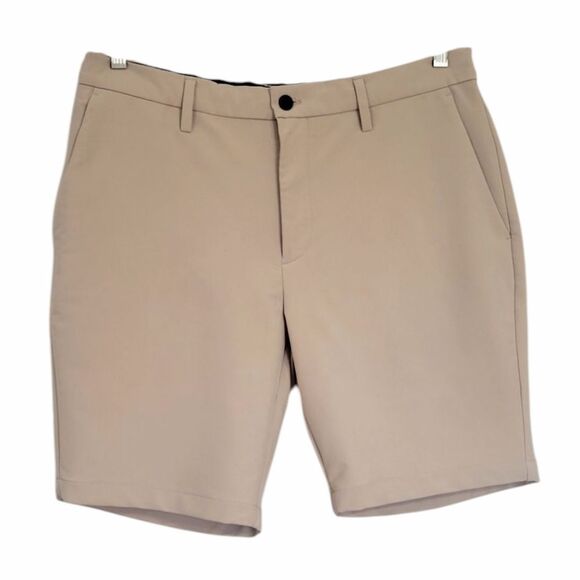 Kenneth Cole Awareness Khaki Slim Fit Shorts Size 36 - Picture 1 of 9